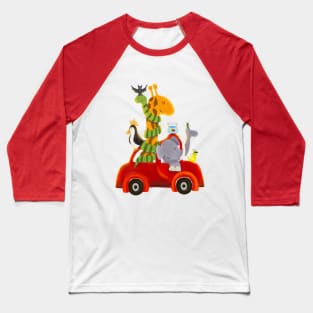 Animal Road Trip Baseball T-Shirt